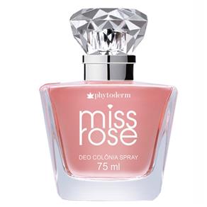 Miss Rose Deo Colônia Spray Phytoderm - Perfume Feminino 75ml