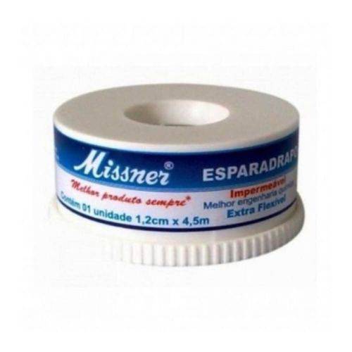 Missner Esparadrapo Impermeável 1,2cmx4,5m