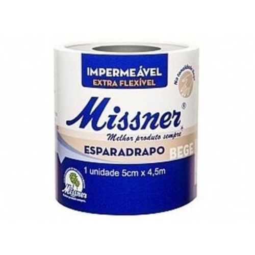 Missner Esparadrapo Impermeável Bege 5cmx4,5m