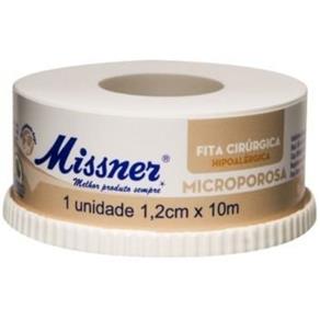 Missner Esparadrapo Micropore Bege 1,2cmx10m - Kit com 03