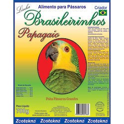 Mistura Especial Brasileirinho P/ Papagaio 700g - Zootekna