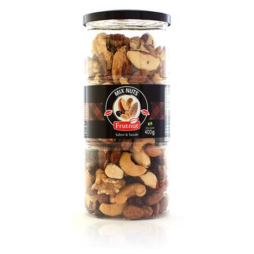 Mix Nuts com Uva Passa, Amêndoa, Castanhas e Amendoim 400g