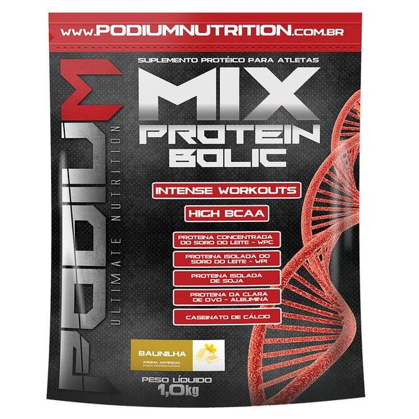 Mix Protein Bolic 1kg Podium - Proteina Baunilha