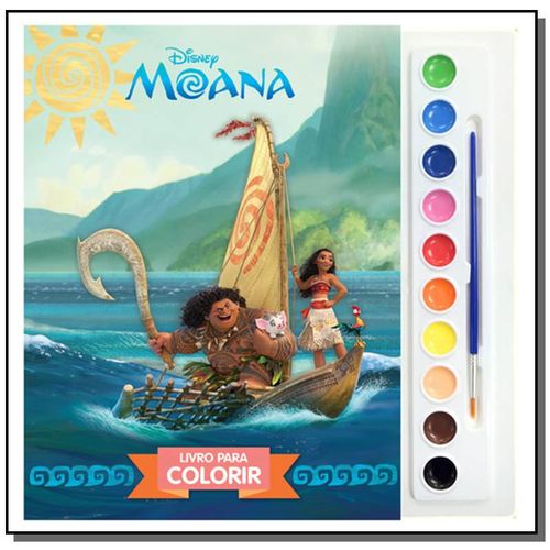 Moana - Livro para Colorir