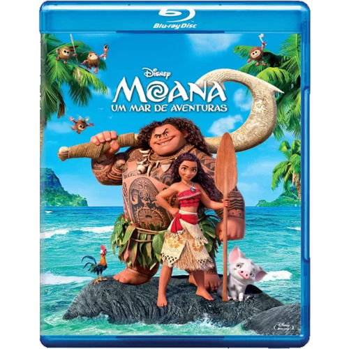 Moana: um Mar de Aventuras - Blu-ray