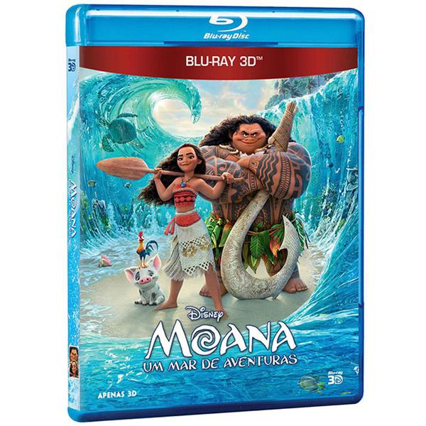Moana um Mar de Aventuras 3D (Blu-Ray)