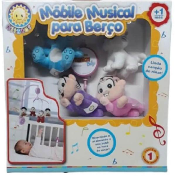 Móbile Musical Berço Turma Mônica Baby - Kitstar Tm412m