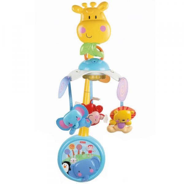 Móbile Musical 2 em 1 Zoo - Fisher Price