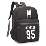 Mochila Bolsa Bts Kpop Jimin 95 Juvenil Escolar