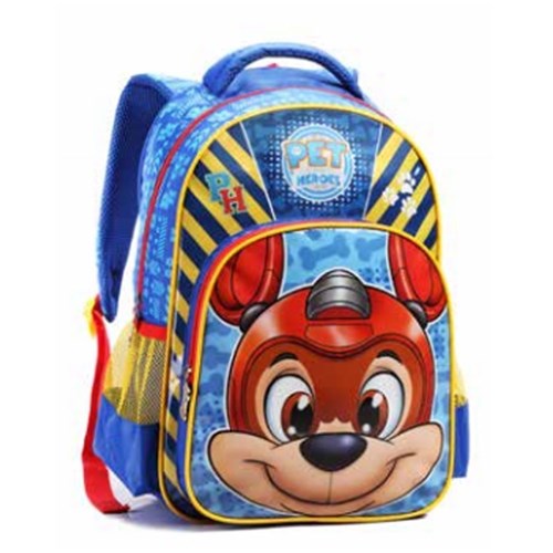 Mochila Cachorro Pet Heroes Infantil Masculina