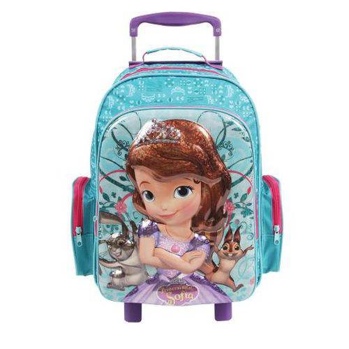 Mochila com Carrinho G - Sofia - Holográfica