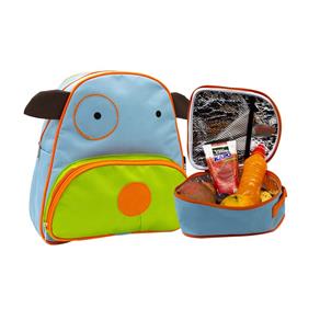 Mochila com Lancheira Infantil Cachorro StilloShop