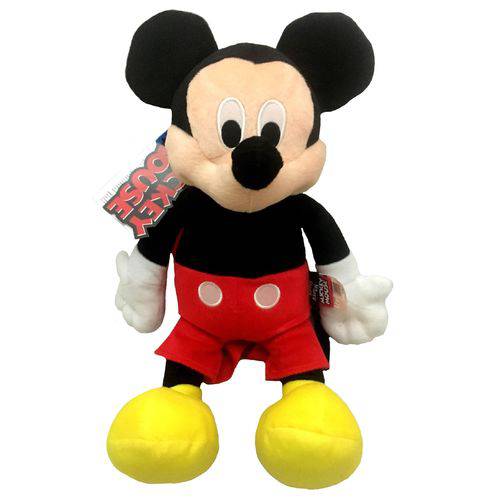 Mochila Costas Passeio de Pelúcia Mickey Mouse Disney - Ruz