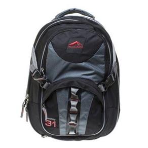 Mochila Crampon 31 Litros Preto e Cinza - Trilhas & Rumos