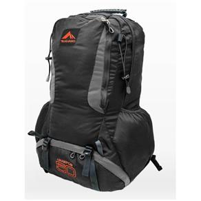 Mochila Crampon 50 Preto/Cinza - Trilhas e Rumos