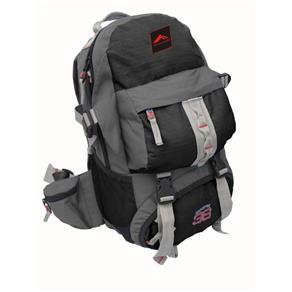 Mochila Crampon 38 - Trilhas e Rumos - Preto/Cinza