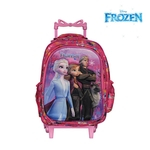 Mochila 3D Infantil Escolar Frozen 2 Com Rodinhas