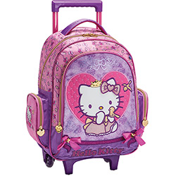 Tudo sobre 'Mochila de Carrinho Média Hello Kitty Princesa Cristal PCF Global'