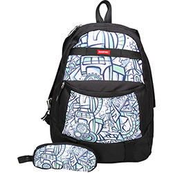 Mochila de Costas Autentic 14T01 Doodle - Sestini