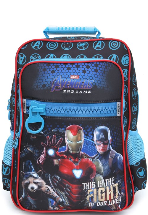 Mochila de Costas DMW G Polinylon Vingadores Movie Preto