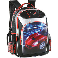 Mochila de Costas Grande Luxcel Corvette Preto