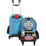 Mochila de Rodinhas Infantil Sestini M 16y Azul Thomas Friends