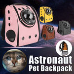 Mochila de Viagem Respirável Astronauta Space Capsule Mochila Cachorro Cat Puppy Carrier Bolsa