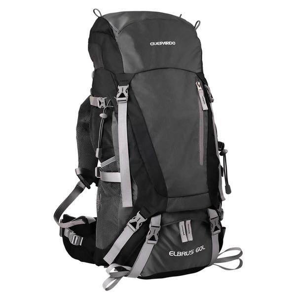 Mochila Elbrus 60 Litros com Capa de Chuva Mb6002 Guepardo