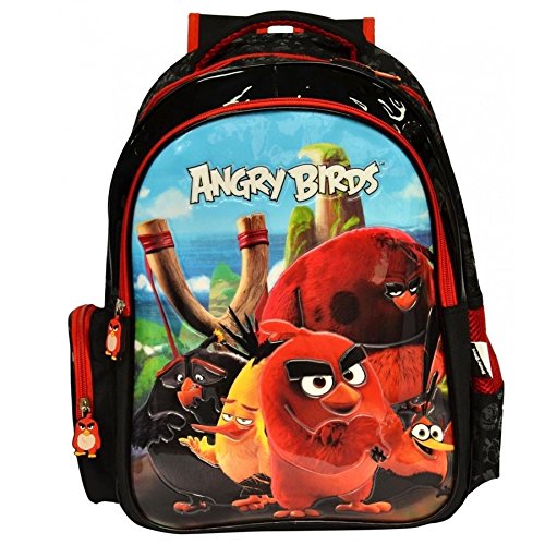 Mochila Escolar 300D Angry Birds - Santino