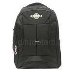 Mochila Escolar Faculdade Preta Pvc Nylon - 23 L