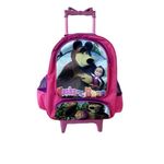 Mochila Escolar Infantil Masha e o Urso com Rodinhas Tam G