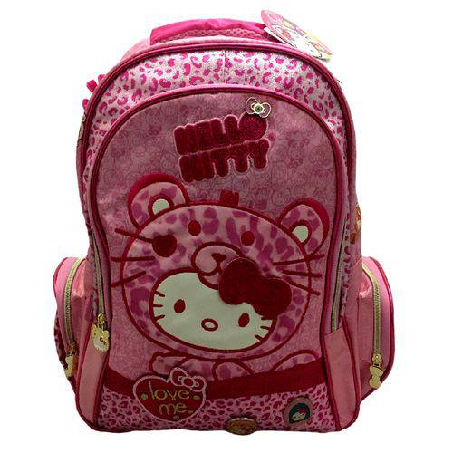 Tudo sobre 'Mochila G Costas Hello Kitty Love Luxo Sanrio Original Pcf'