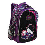 Mochila Grande Rocker Girl Roxa Meninas Original Santino