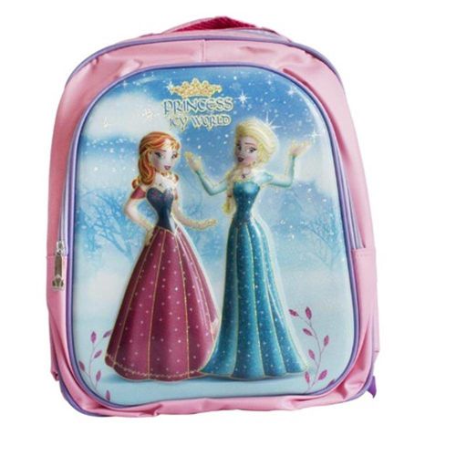 Tudo sobre 'Mochila Infantil Alto Relevo Princess Icy World '