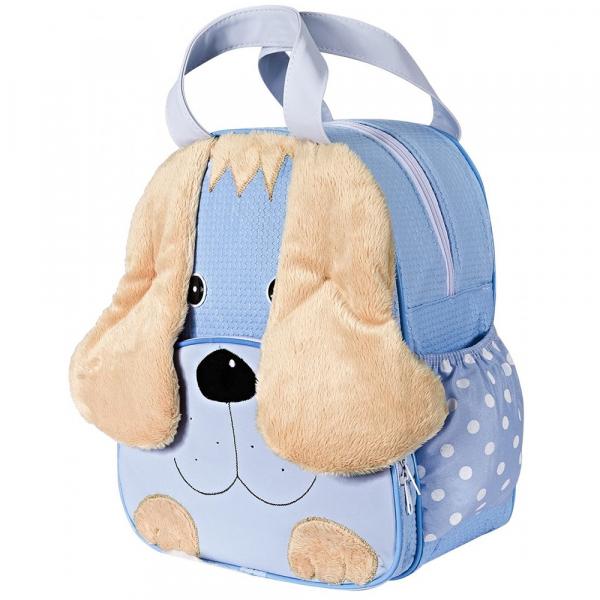 Mochila Infantil Cachorro Azul M - Sônia Enxovais