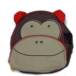 Mochila Infantil de Animais Estilo Zoo - Macaco