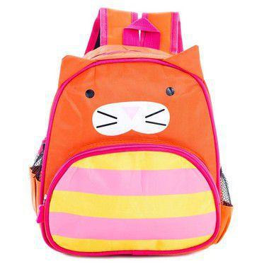 Mochila Infantil Escolar Bichinhos Gato - Outras Marcas