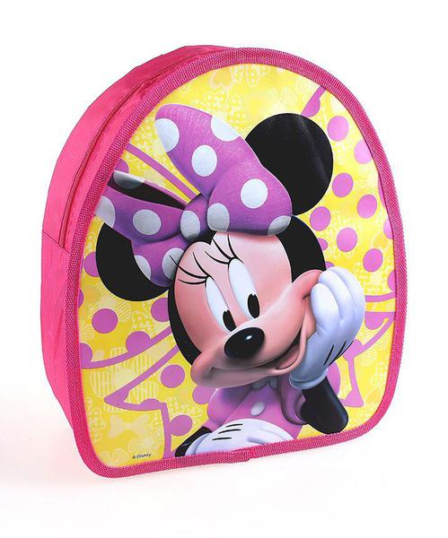 Mochila Infantil Escolar Minnie 32x27cm - Etitoys