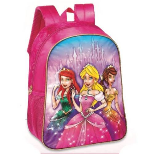 Tudo sobre 'Mochila Infantil Princesas Pc6280c'