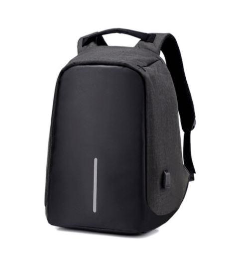 Mochila Laptop Viagem Casual Impermeável Zipper Anti-furto - B2t