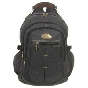 Mochila Lona Cabo Aço Kvn Sport Escolar 35l Laptop 17"