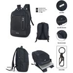 Mochila para Notebook Exchange Grande C/Compartartimento Preta Luxcel