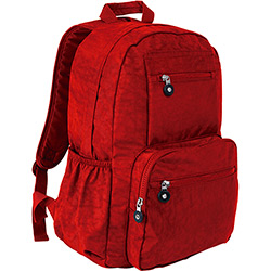 Mochila para Notebook Multilaser Teen em Nylon Vermelha - Até 15,6"