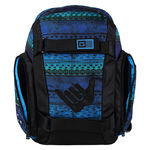 Mochila Plain Estampa Personalizada Hang Loose Preta e Azul