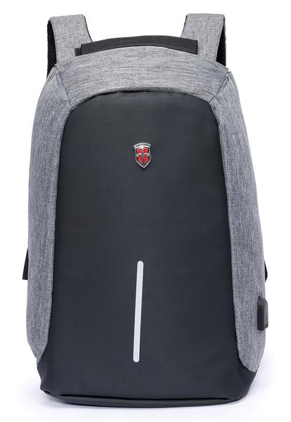 Mochila Swissport Antifurto Cinza