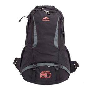 Mochila Trilhas & Rumos Crampon 50 - Preto com Cinza