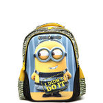 Mochila Xeryus Minions Stripes 16 Amarela/Preta