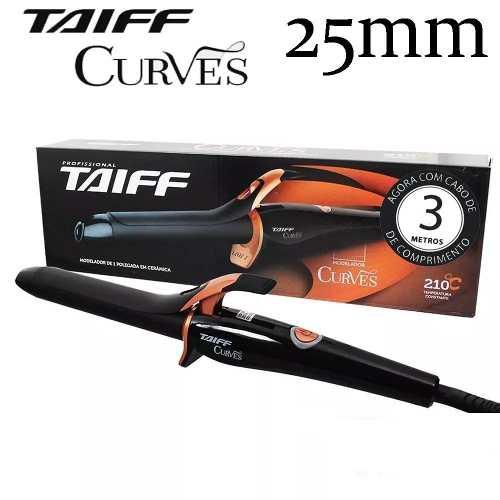 Modelador de Cachos Taiff Curves 1 Polegada 25mm Bivolt