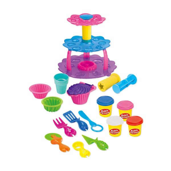 Modele e Brinque - Cupcake - Dm Toys