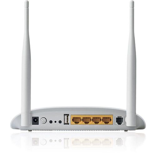Modem Roteador ADSL2 Wireless N 300mbps Tp-Link TD-W8968 Usb